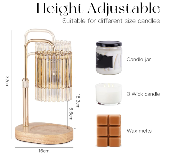 Candle Warmer Lamp with Timer