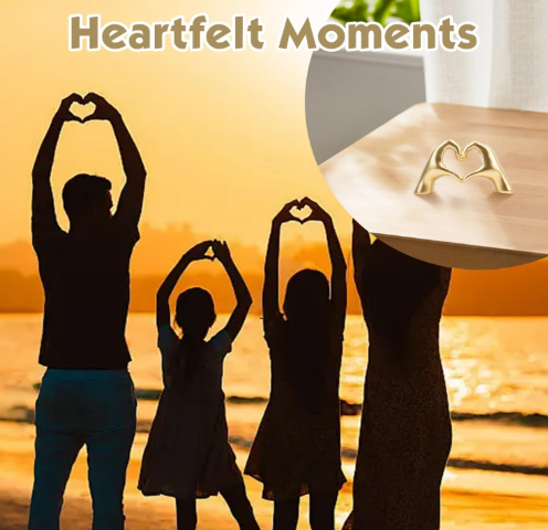 Heart Hands Sculpture Bedroom Ornaments